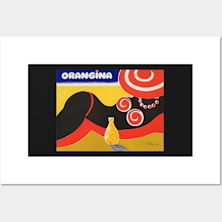 Orangina Vintage Design Posters and Art